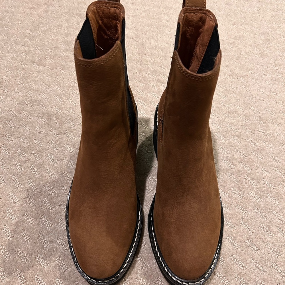 Madewell Carina Platform Chelsea Boots